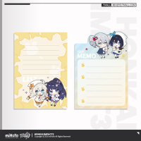 Notepad & Sticky Notes Set (花朝月夜) (5)