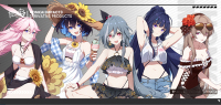 Flowing Glitter Coaster (悠游夏日系列) (7)