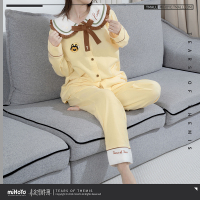 Cotton Long-Sleeve Loungewear Set - Luke Pearce (甜梦系列) (3)