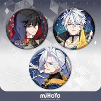 Male Character Gold Foil Badge (4)