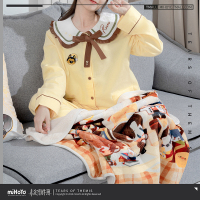 Cotton Long-Sleeve Loungewear Set - Luke Pearce (甜梦系列) (4)