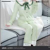 Cotton Long-Sleeve Loungewear Set - Vyn Richter (甜梦系列) (5)