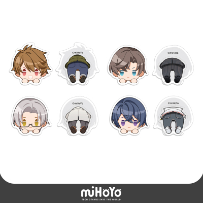 Chibi Acrylic Clip (日常系列)