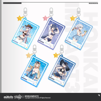 Flowing Glitter Acrylic Keychain (悠游夏日系列) (3)