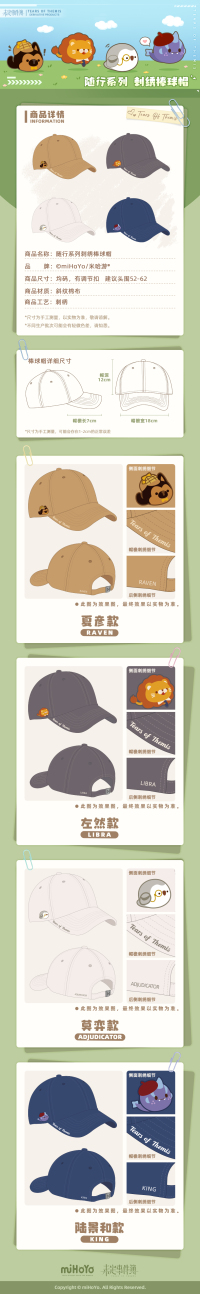 Embroidered Baseball Cap (随行系列) (7)