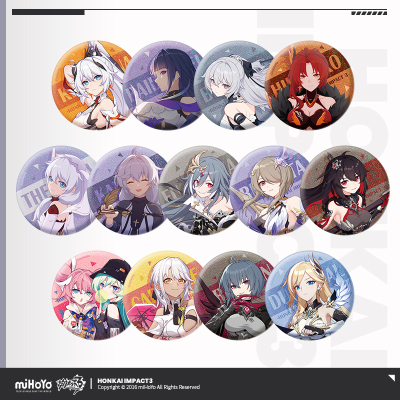 Badge Blind Box (Full Set) (女武神立绘系列)
