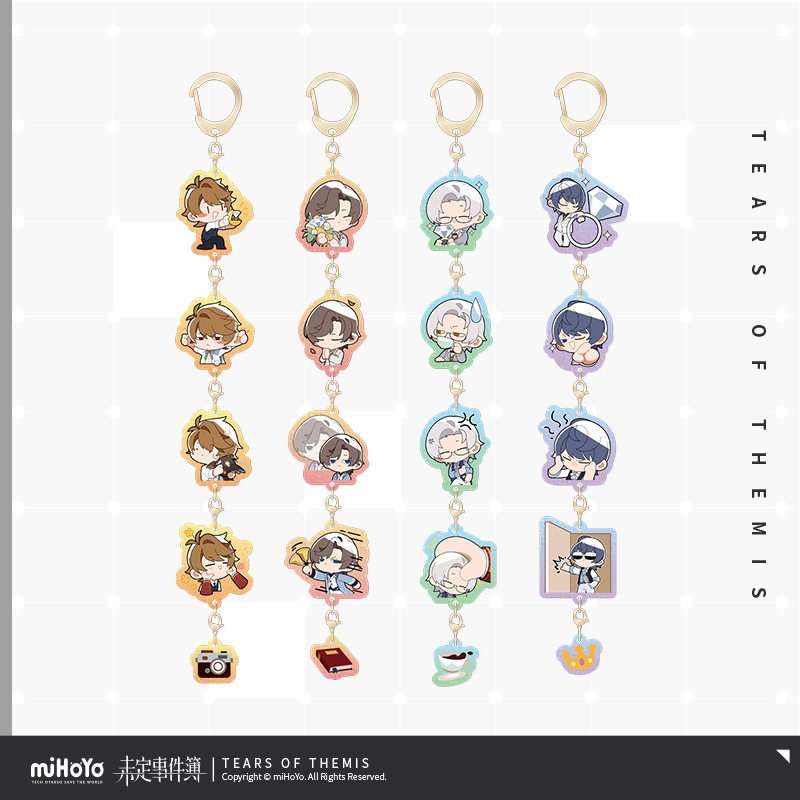 Chibi Acrylic Keychain (约定之日系列)