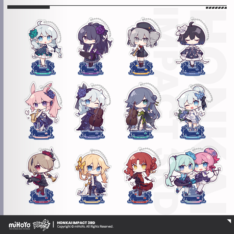 Chibi Acrylic Keychain Stand (圣夜交响诗系列)