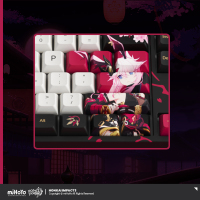 Yae Sakura Custom Mechanical Keyboard (Darkbolt Jonin) (4)