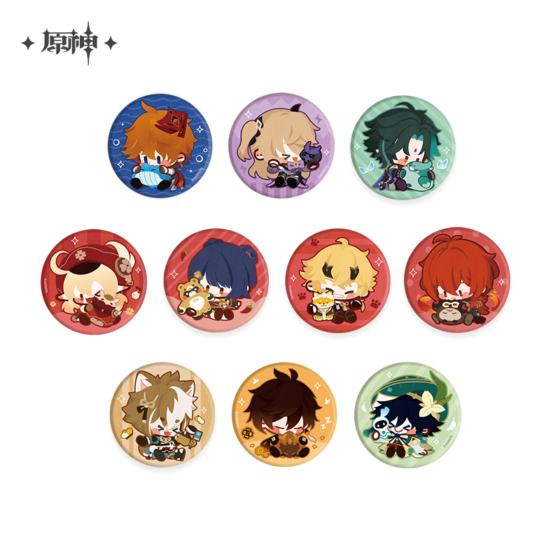 Plush Badge (Q版人物系列)