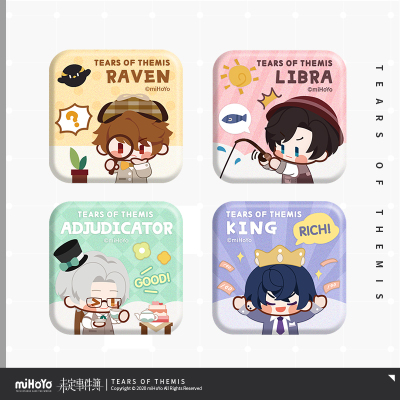 Chibi Square Badge (闲憩系列)