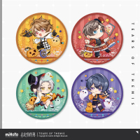 Chibi Flowing Glitter Acrylic Coaster (南瓜奇遇系列)
