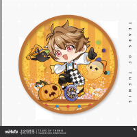 Chibi Flowing Glitter Acrylic Coaster (南瓜奇遇系列) (3)