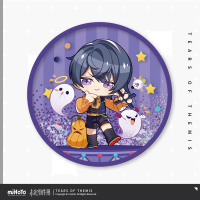 Chibi Flowing Glitter Acrylic Coaster (南瓜奇遇系列) (6)