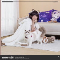 Pardofelis Plush Shawl Blanket (Reverist Calico) (4)