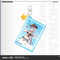 Flowing Glitter Acrylic Keychain (悠游夏日系列) (5)