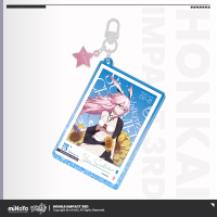 Flowing Glitter Acrylic Keychain (悠游夏日系列) (6)