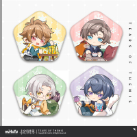 Chibi Tinplate Badge (冬日暖意系列)