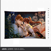 Folding Screen Shikishi (飞雪落红尘系列) (3)