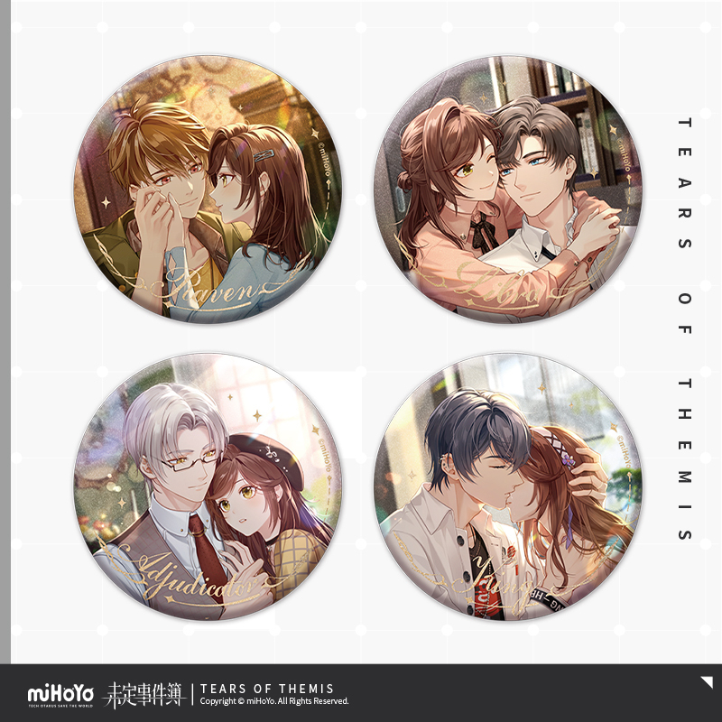 Tinplate Badge Vol. 2 (柔情絮语系列)