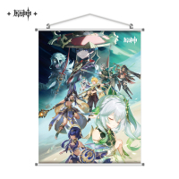 Genshin Impact Themed Series Wall Scroll (2)