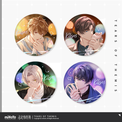 Tinplate Badge (浓情浅吻系列)