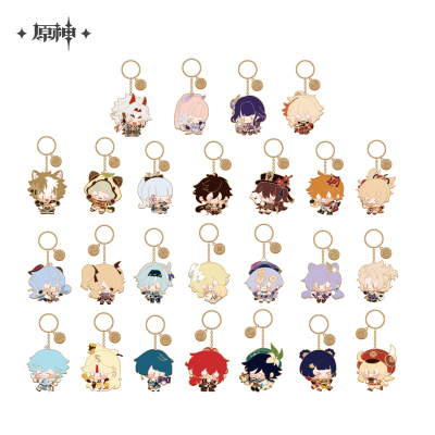 Metal Keychain Accessory (Q版人物系列)
