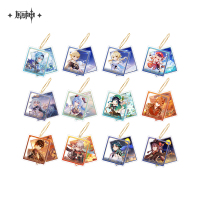 Genshin Impact Themed Series Double-Sided Acrylic Charm (4)