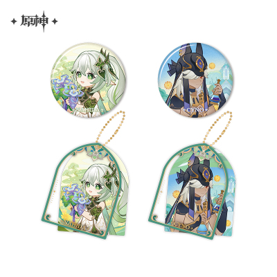 Badge / Acrylic Keychain (熠金妙剂主题系列)