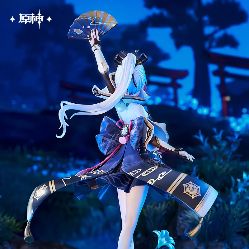 原神/尾款】神里绫华·白鹭霜华Ver.1/7手办-原神万有铺子-米游铺