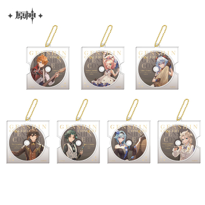 Character CD-Style Keychain (尘世华章主题系列)