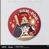 Pom-Pom Gallery Series Pom-Pom Mini Tinplate Badge Set (5)