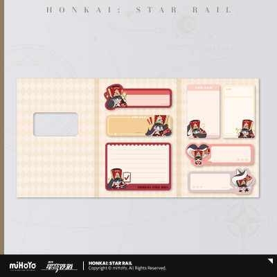Pom-Pom Gallery Series Chibi Sticky Note Set