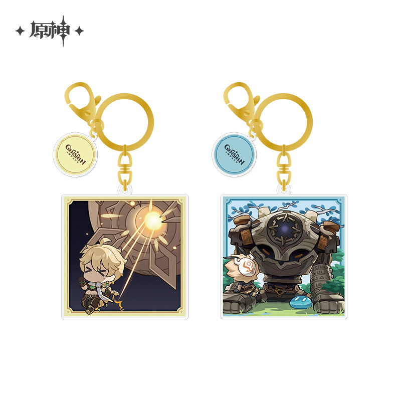 Chibi Acrylic Keychain (2023年游戏艺术展系列)