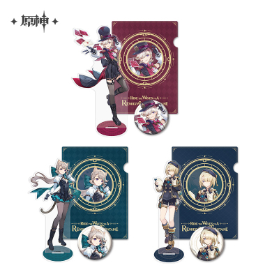 Badge / Stand / Clear File (2023年游戏艺术展系列)