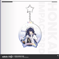 Flowing Glitter Acrylic Keychain (银冬雪趣系列) (4)