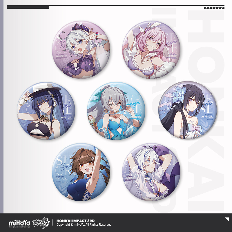 Vol. 3 Tinplate Badge (悠游夏日系列)