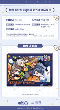 Chibi Acrylic Fridge Magnet Stand (糖果派对系列) (3)