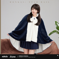 Pom-Pom Plush Shawl Blanket (帕窝系列) (5)