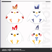 Plushie Keychain (赤鸢系列)