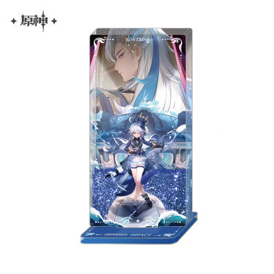 Genshin Impact Themed Series Flowing Glitter Acrylic Stand