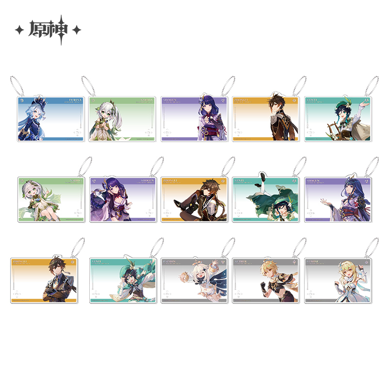 Anniversary Celebration Series Acrylic Group Photo Card