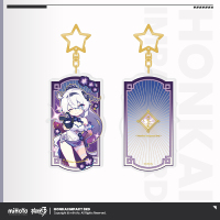 Flowing Glitter Acrylic Keychain (鸿运人生系列) (3)