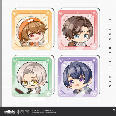 Chibi Acrylic Fridge Magnet Set (冬雪纪念系列)