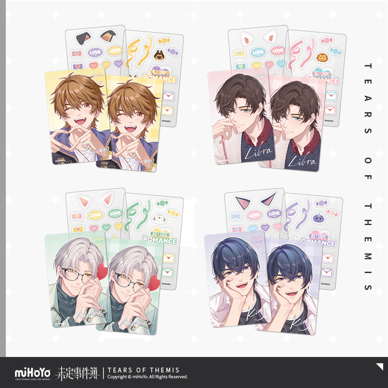 Exclusive Mini Card Decoration Set (恋心萌动系列)