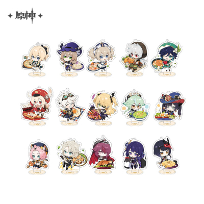 Character Acrylic Mini Stand (美味派对主题系列)