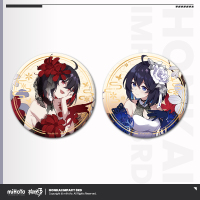 Seele Vollerei Tinplate Badge Set (Stygian Nymph · Mirrored Flourishes)