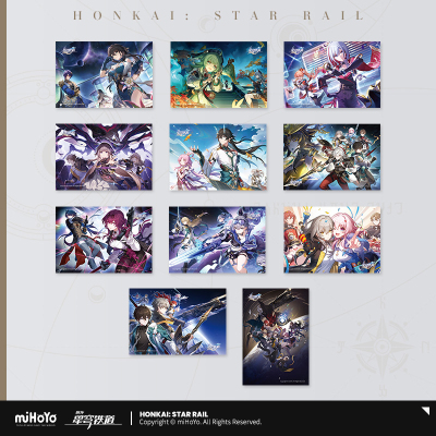 Postcard Set (星间旅行系列)