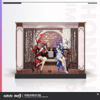 Seele Vollerei 1/8 Scale Figure Exclusive Display Case (Stygian Nymph) (Mirrored Flourishes) (3)