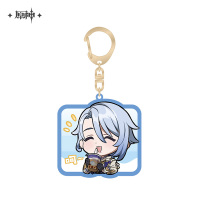 Chibi Emoticon Series Acrylic Keychain (Inazuma City) (6)
